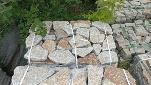 Гранитный плитняк галтованный для мощения купить в Ульяновской области