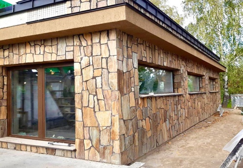 Плитняк кора дерева для фасада купить в Ульяновской области