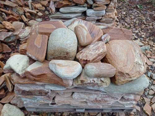 Златолит жёлтый, жёлто-зелёный глыбки и валуны для ланшафтного дизайна купить в Ульяновской области