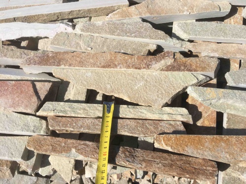 Горбушка златолит золотистый для облицовки купить в Ульяновской области