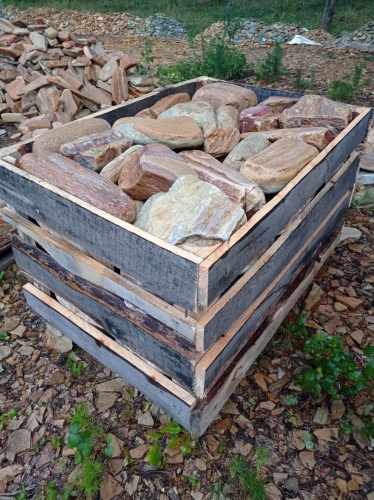 Златолит жёлтый, жёлто-зелёный глыбки и валуны для ланшафтного дизайна купить в Ульяновской области