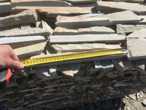 Горбушка златолит золотистый для облицовки купить в Ульяновской области