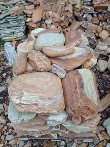 Златолит жёлтый, жёлто-зелёный глыбки и валуны для ланшафтного дизайна купить в Ульяновской области