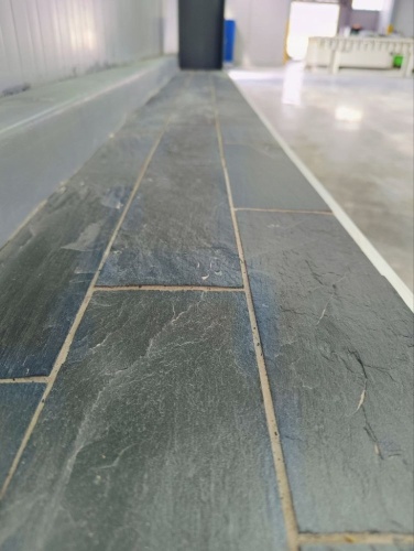 Плитка чёрная из натурального камня фасадная 30 см * 5 см, толщина 7 мм -30 мм купить в Ульяновской области