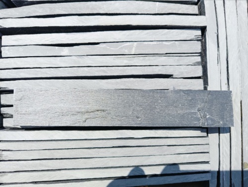 Плитка чёрная из натурального камня фасадная 30 см * 5 см, толщина 7 мм -30 мм купить в Ульяновской области